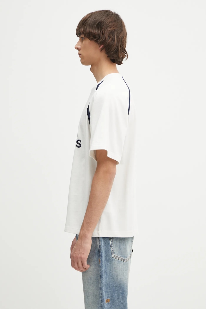 adidas Originals t-shirt bawełniany Badge Tee IM7840 biały SS25