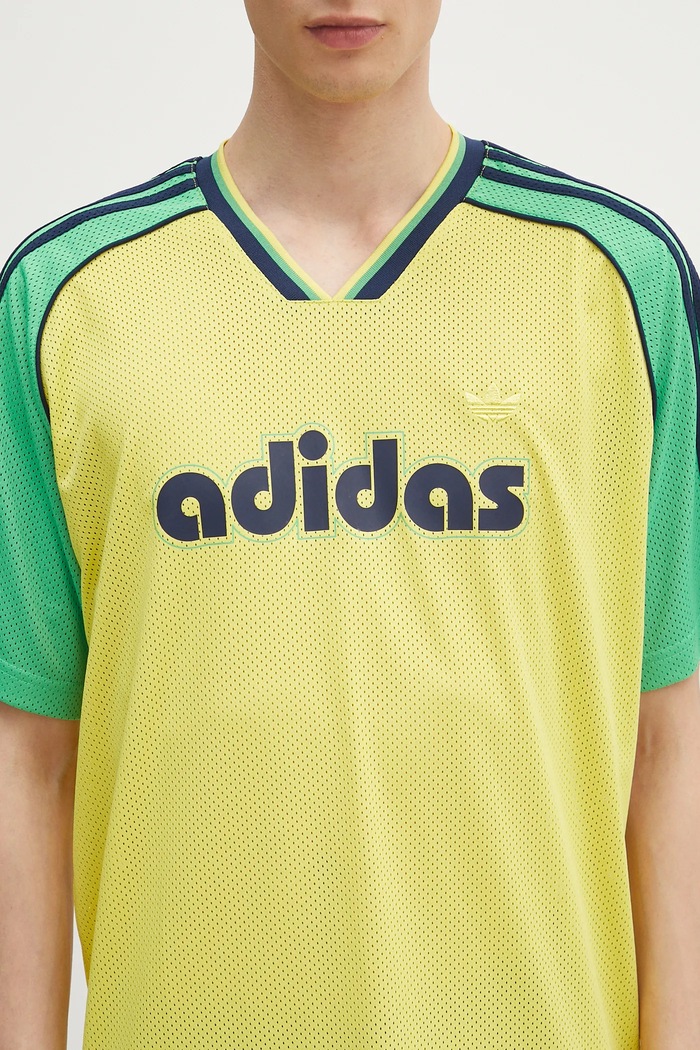 adidas Originals t-shirt Jersey żółty JD0813