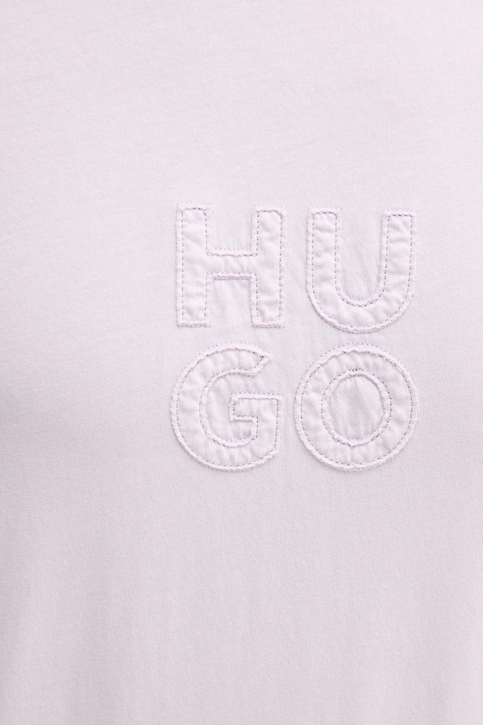 Pamučna majica HUGO 50535284 roza