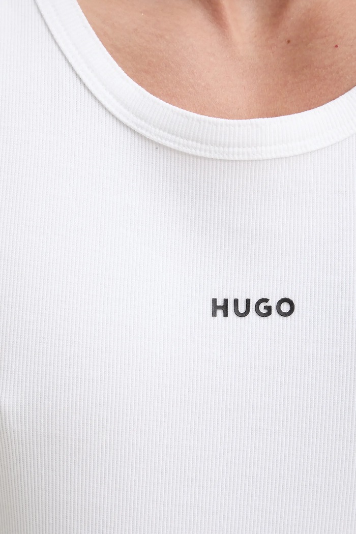 Μπλουζάκι HUGO 50542089 μπεζ