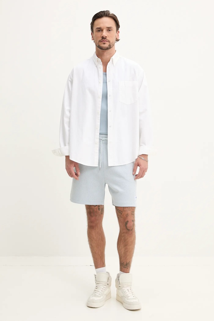HUGO tricou 50542089 albastru SS25
