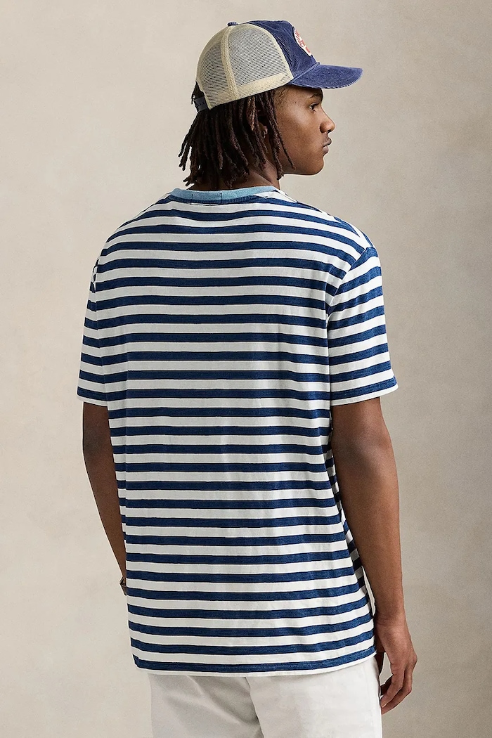 Polo Ralph Lauren pamut póló 710964997 sötétkék SS25