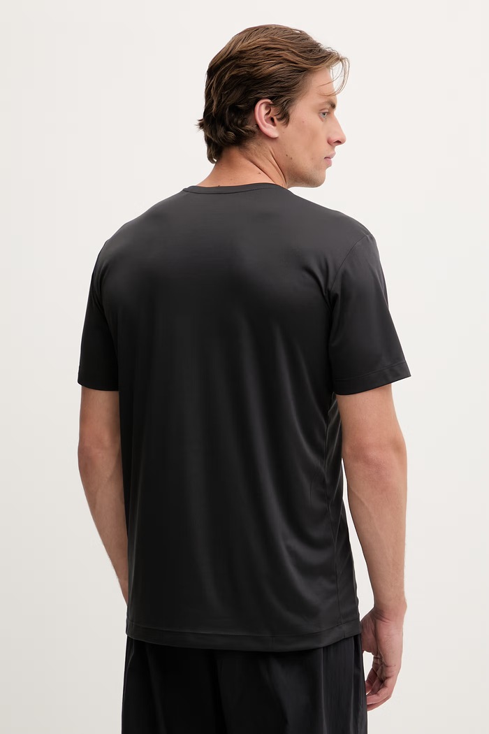 Îmbrăcăminte Jack Wolfskin tricou pentru trekking bărbătesc Peak Graphic A63269 negru