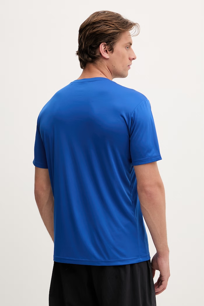 Odzież Jack Wolfskin T-shirt trekkingowy męski Tech A63293 niebieski