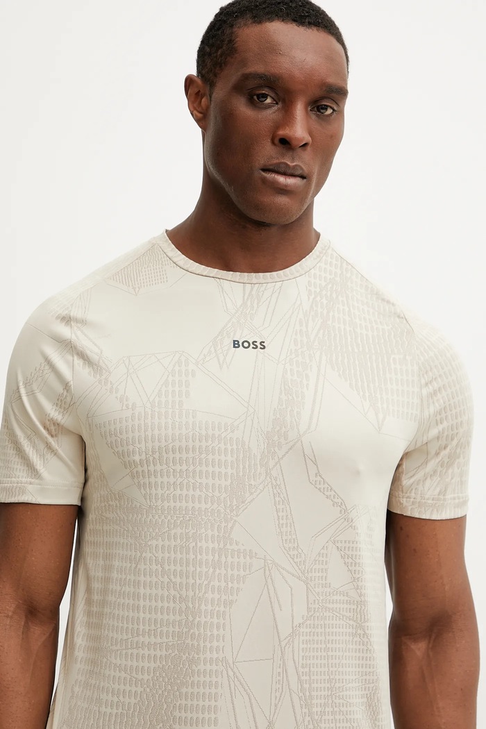 BOSS Green t-shirt beżowy 50537755