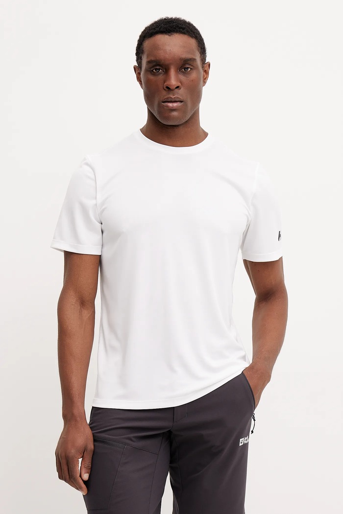 Športové tričko Helly Hansen Tech jednofarebný biela 49584