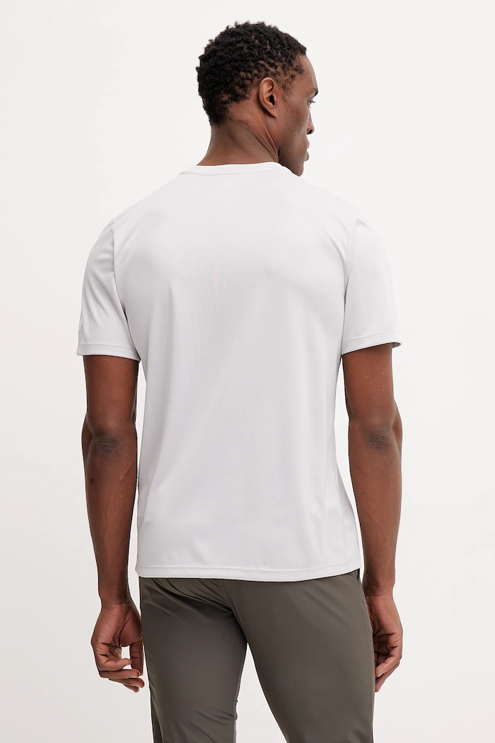 Odzież Helly Hansen t-shirt sportowy Tech 49584 szary