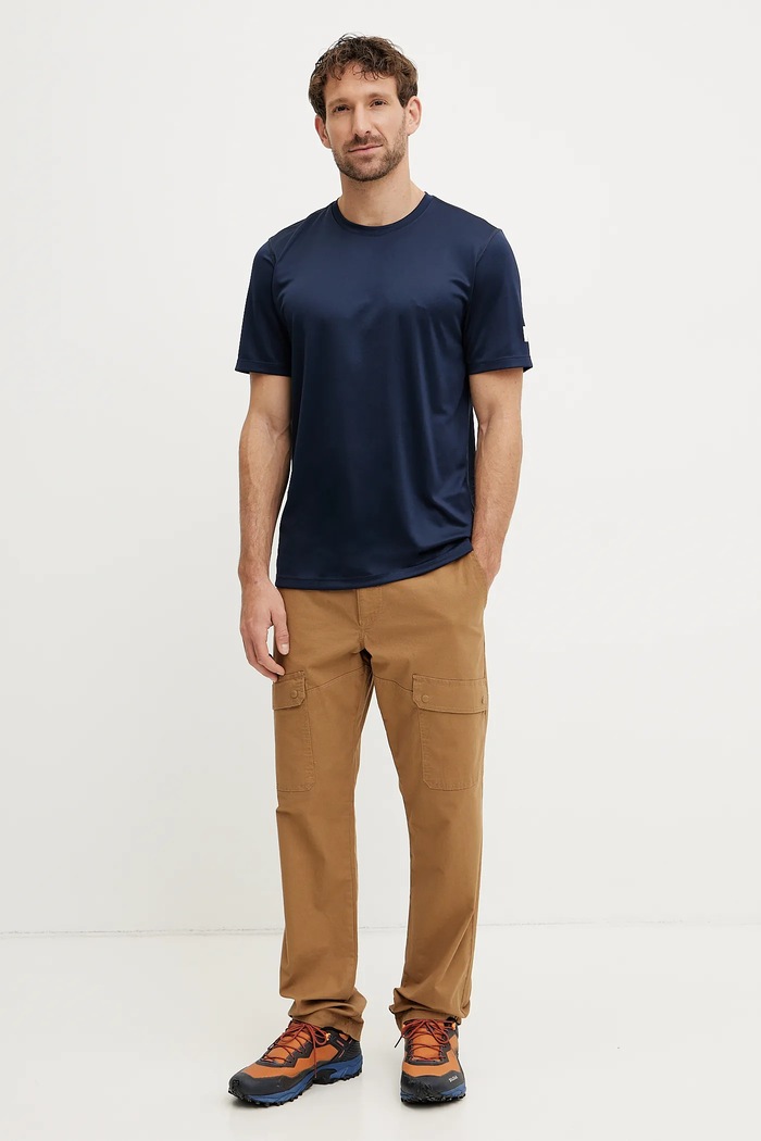 Helly Hansen t-shirt sportowy Tech 49584 granatowy SS26