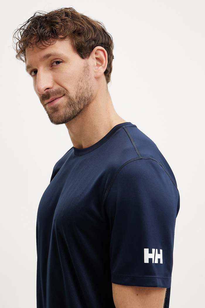 Helly Hansen t-shirt sportowy Tech granatowy 49584