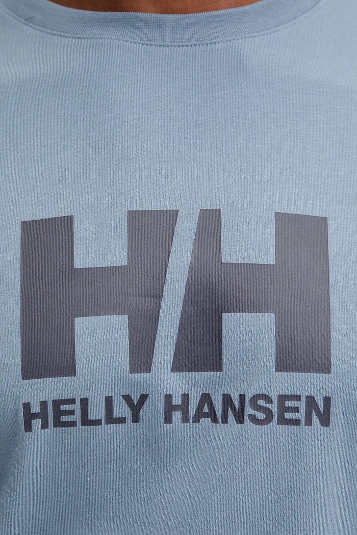 Helly Hansen pamut póló HH LOGO 54596 kék