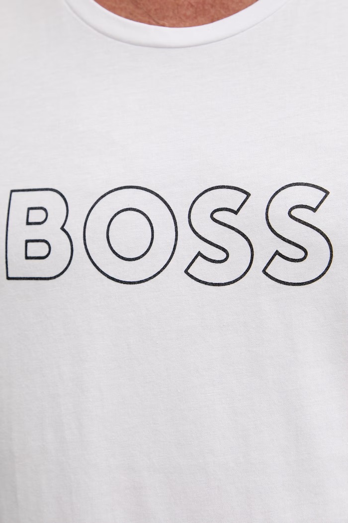 BOSS plažni top moški bela 50491711