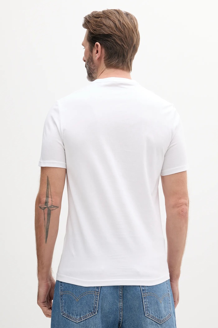 Bavlněné tričko Guess M5GI06.I3Z14 bílá SS25