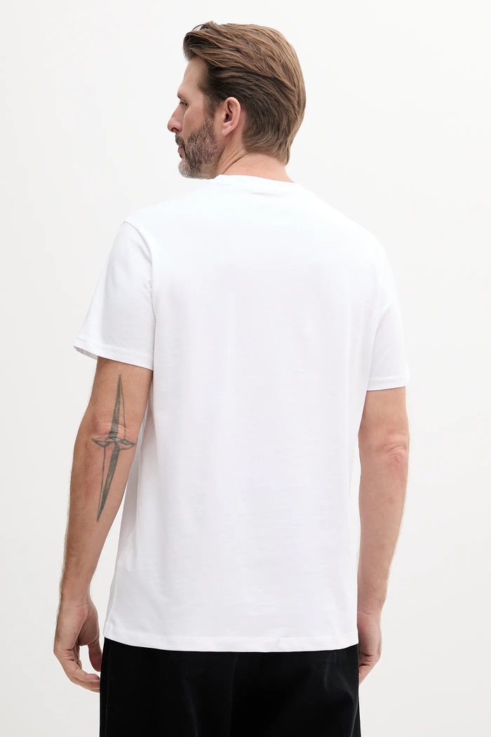 Guess t-shirt bawełniany M5GI16.K8FQ4 biały SS25