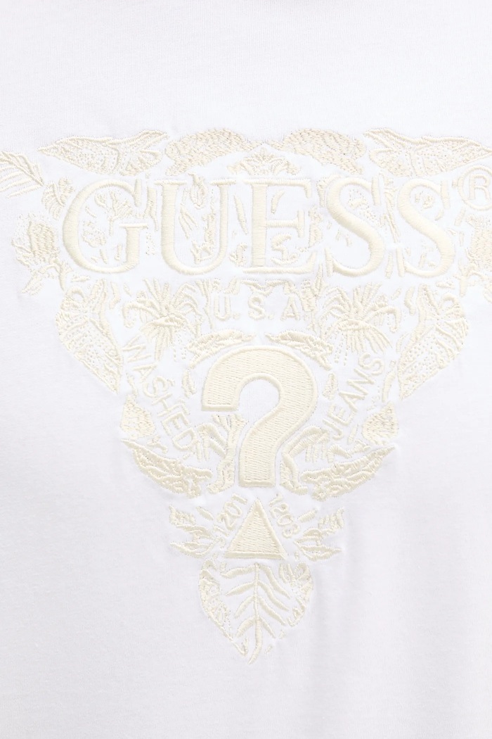 Guess t-shirt bawełniany biały M5GI16.K8FQ4