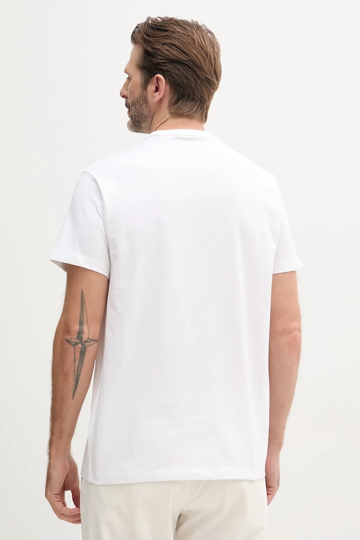 Odzież Guess t-shirt bawełniany M5GI17.K8FQ4 biały