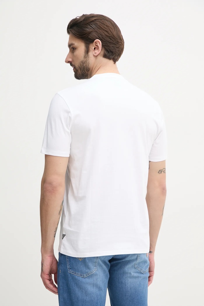 Oblečení Bavlněné tričko Guess M5GI27.KBW41 bílá