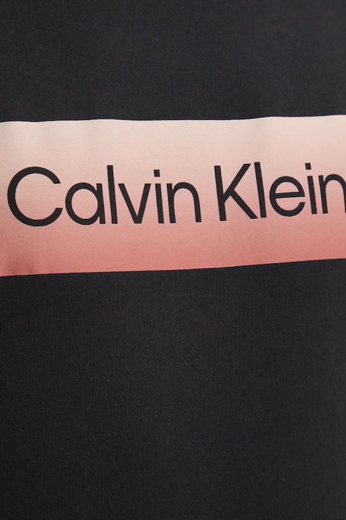 Calvin Klein t-shirt bawełniany K10K114163 czarny
