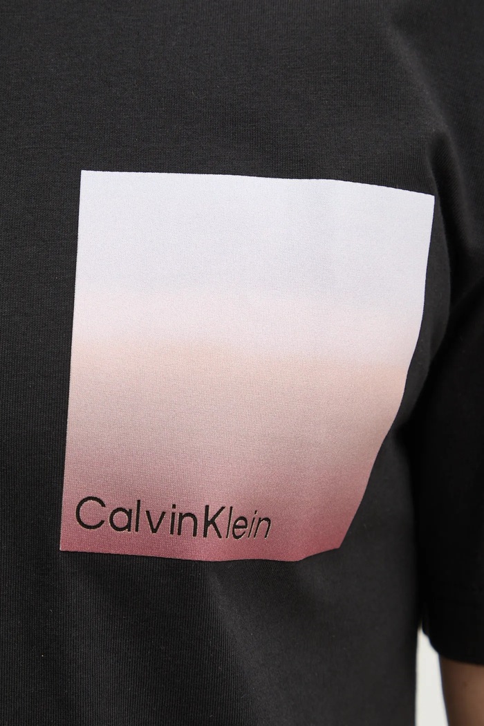 Bavlněné tričko Calvin Klein K10K114164 černá