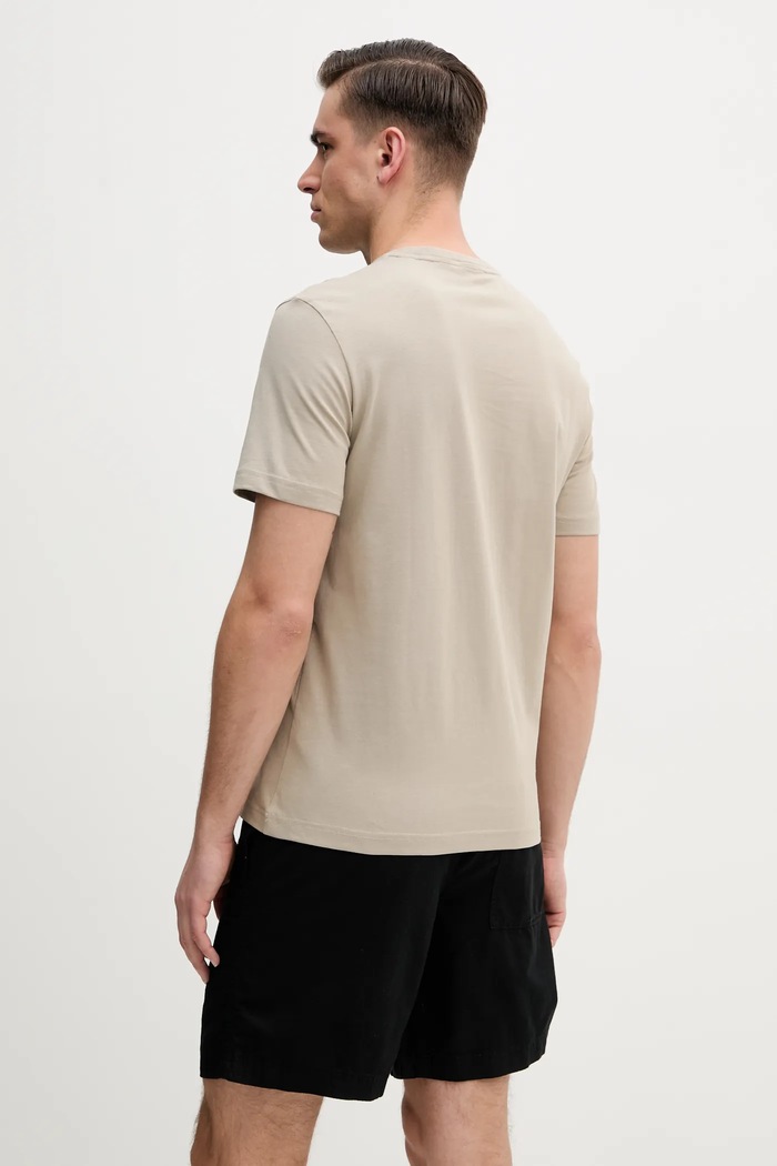 Odjeća Pamučna majica Calvin Klein K10K114172 bež