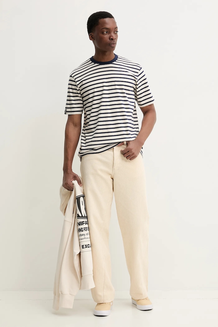 Superdry tricou din bumbac M1012146A.QF5 bej SS25