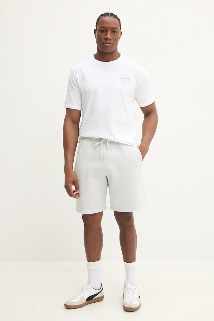 Bavlněné tričko Converse 10027366.A02 bílá SS25