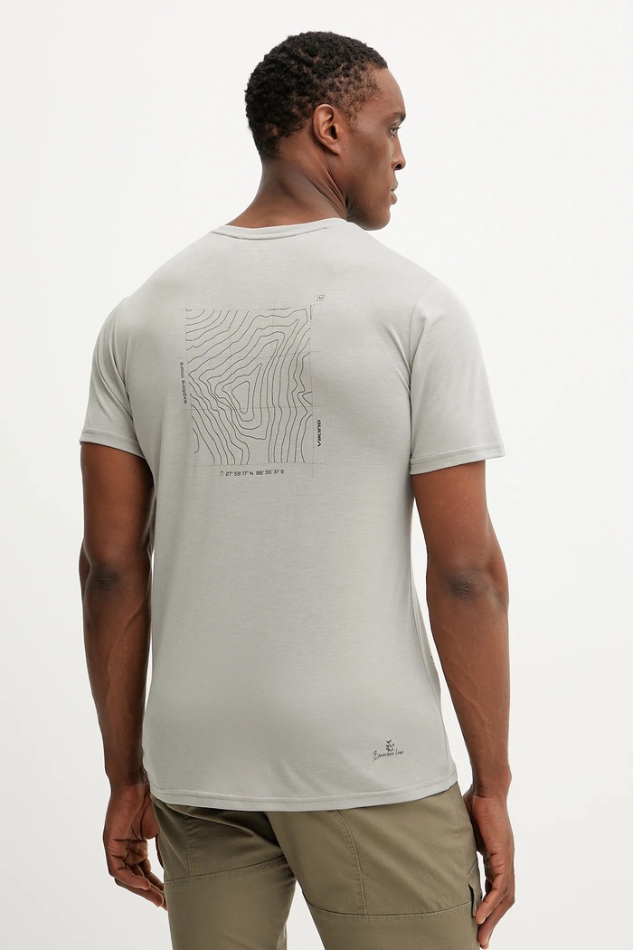 Odzież Viking t-shirt sportowy Rune 500.27.4928 szary