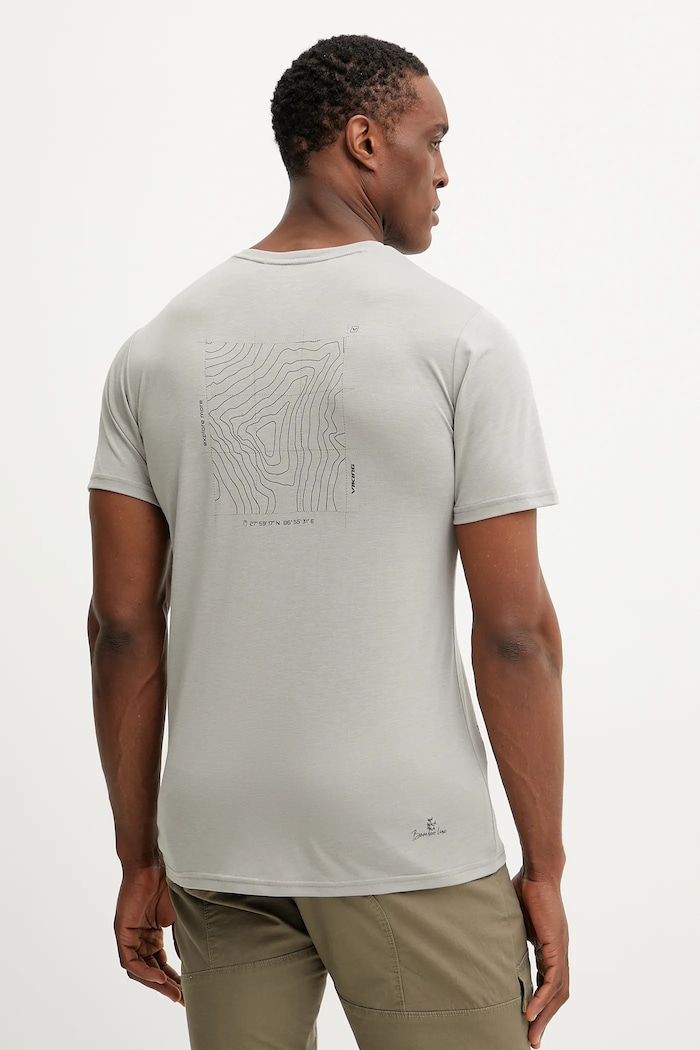 Odzież Viking t-shirt sportowy Rune 500.27.4928 szary