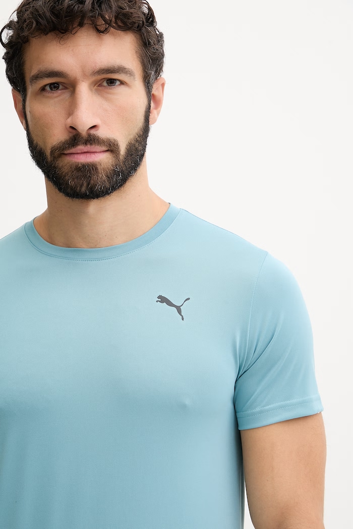 Tréningové tričko Puma Tad Essentials tyrkysová 525908