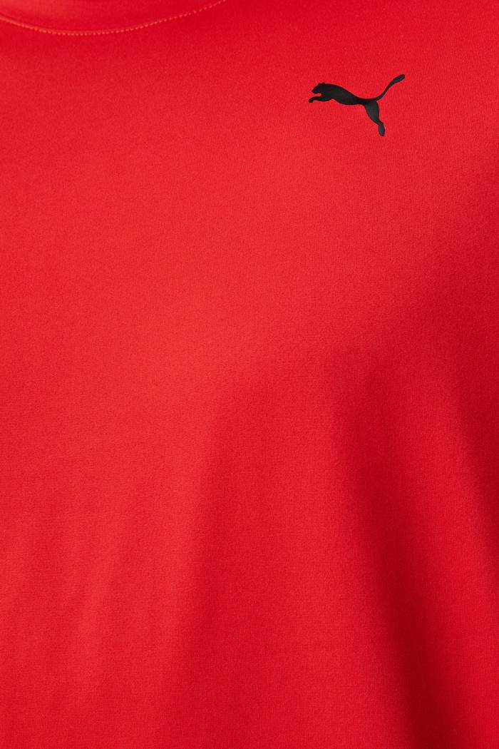 Puma футболка для тренировки для мужчин Essentials Solid cat Tee 525908 красный