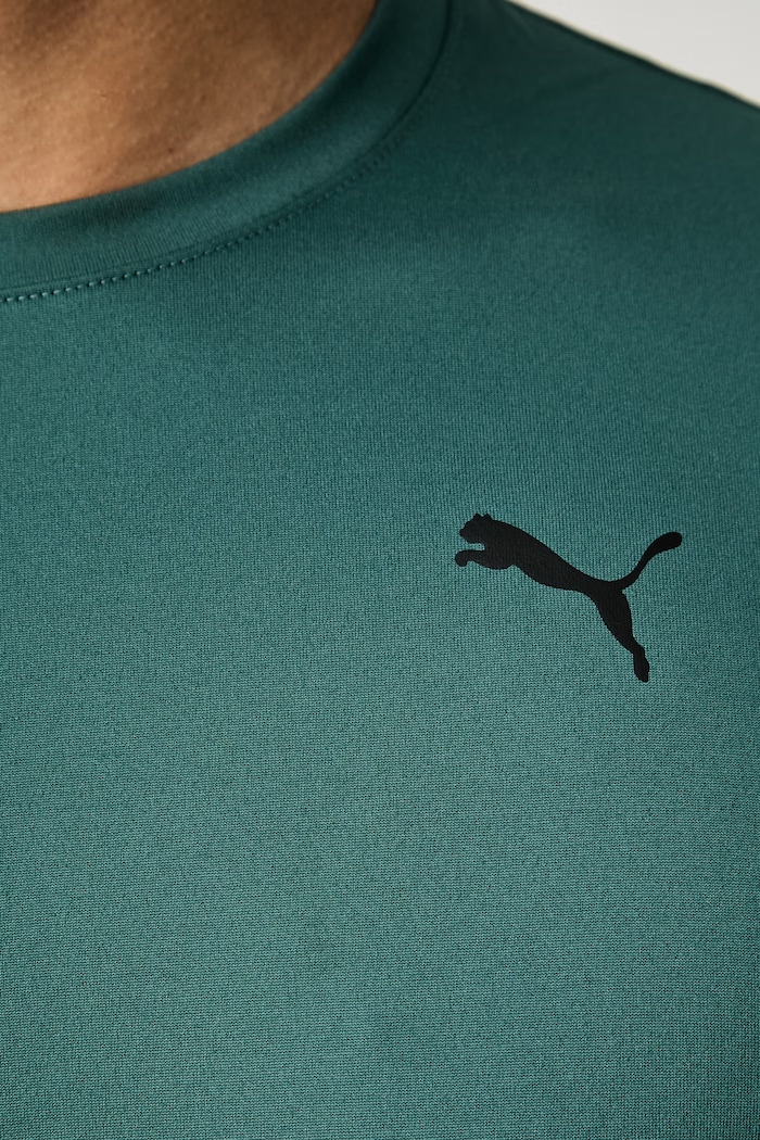 Puma tricou de antrenament pentru bărbați Essentials Solid cat Tee 525908 turcoaz