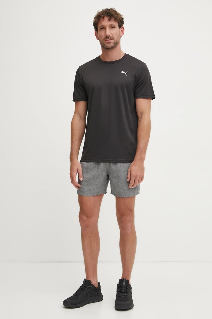Tréninkové tričko Puma Tad Essentials Solid cat Tee 525908 černá SS26