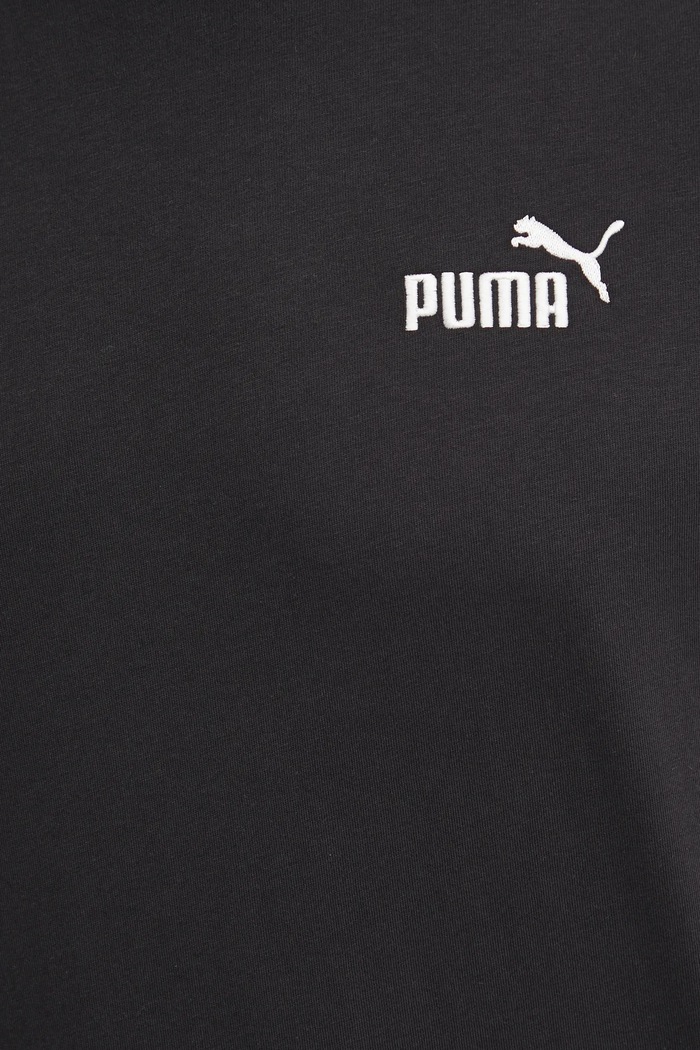Bavlněné tričko Puma Essential Logo 682534 černá