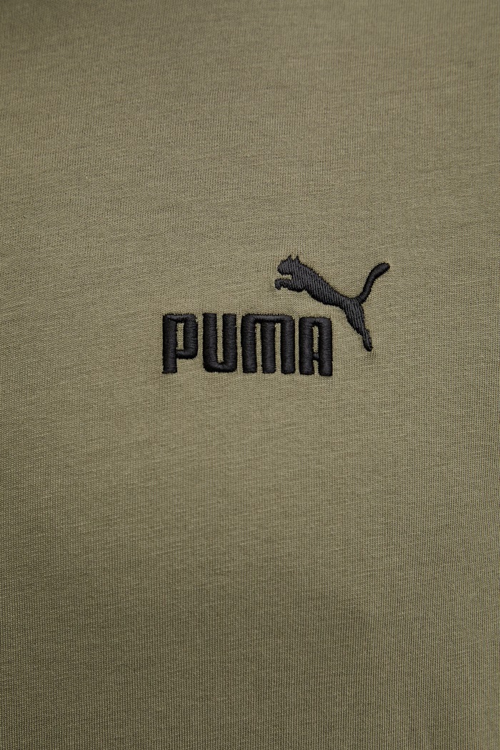 Puma t-shirt ανδρικό βαμβακερό 682535 πράσινο