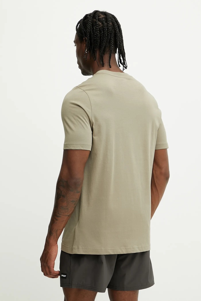 Ρούχα Puma t-shirt ανδρικό βαμβακερό 682535 πράσινο