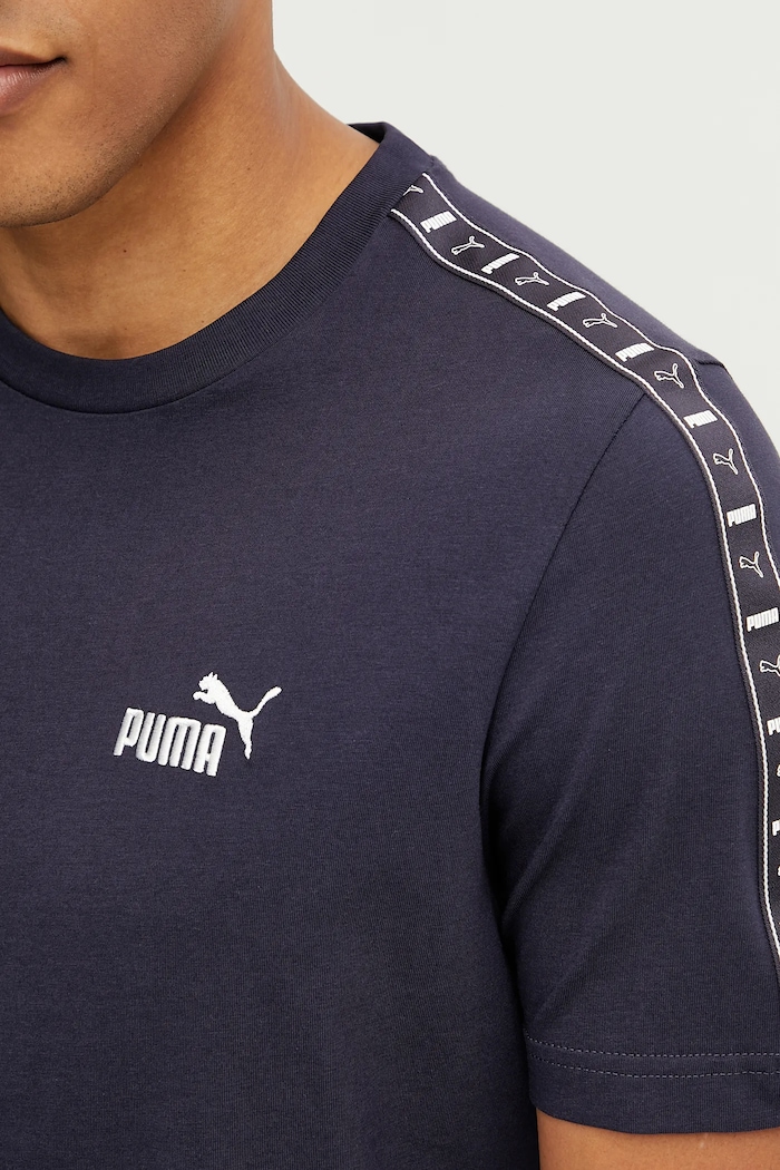 Puma tricou din bumbac 684674 bleumarin