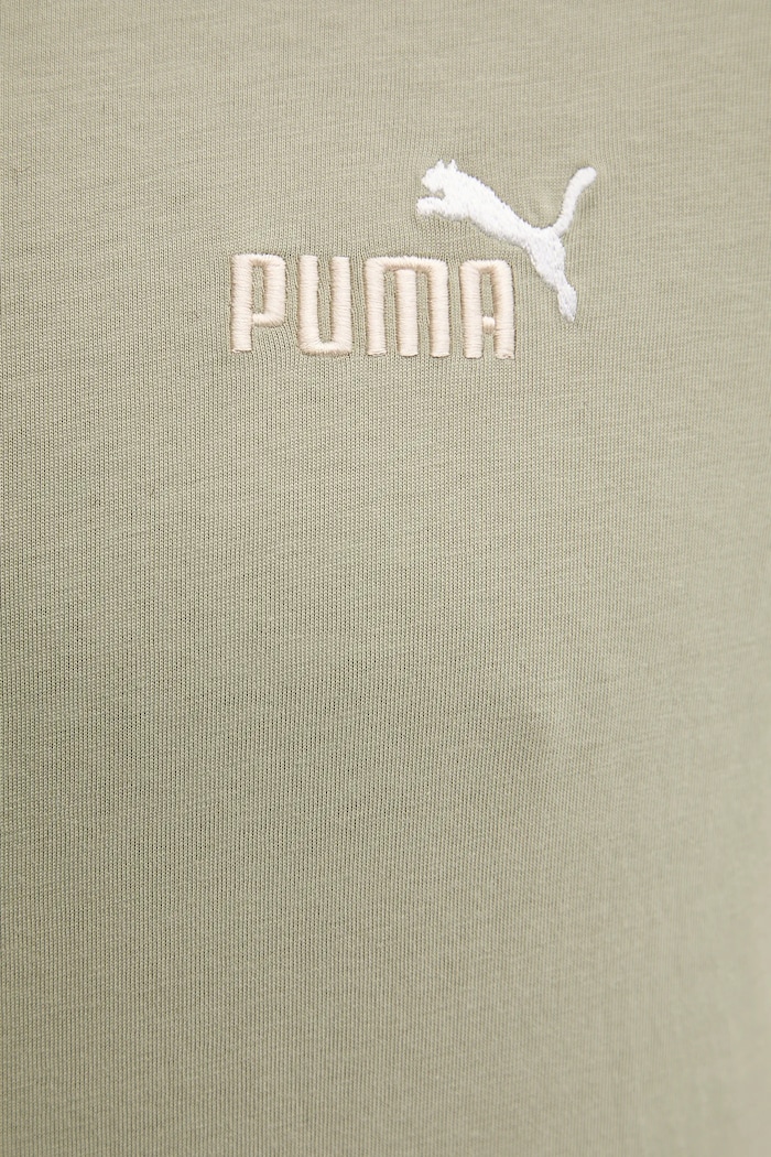 Puma t-shirt bawełniany 684717 zielony