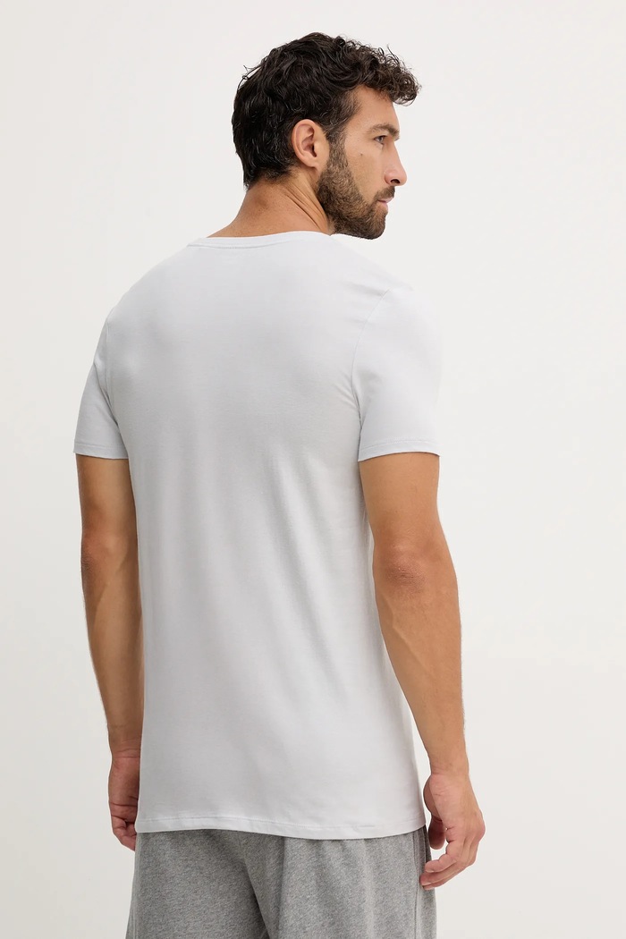 Calvin Klein Underwear t-shirt bawełniany lounge 3-pack LV00NB4051 turkusowy