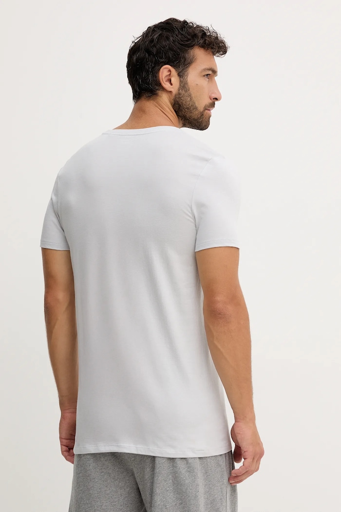 Calvin Klein Underwear t-shirt bawełniany lounge 3-pack LV00NB4051 turkusowy