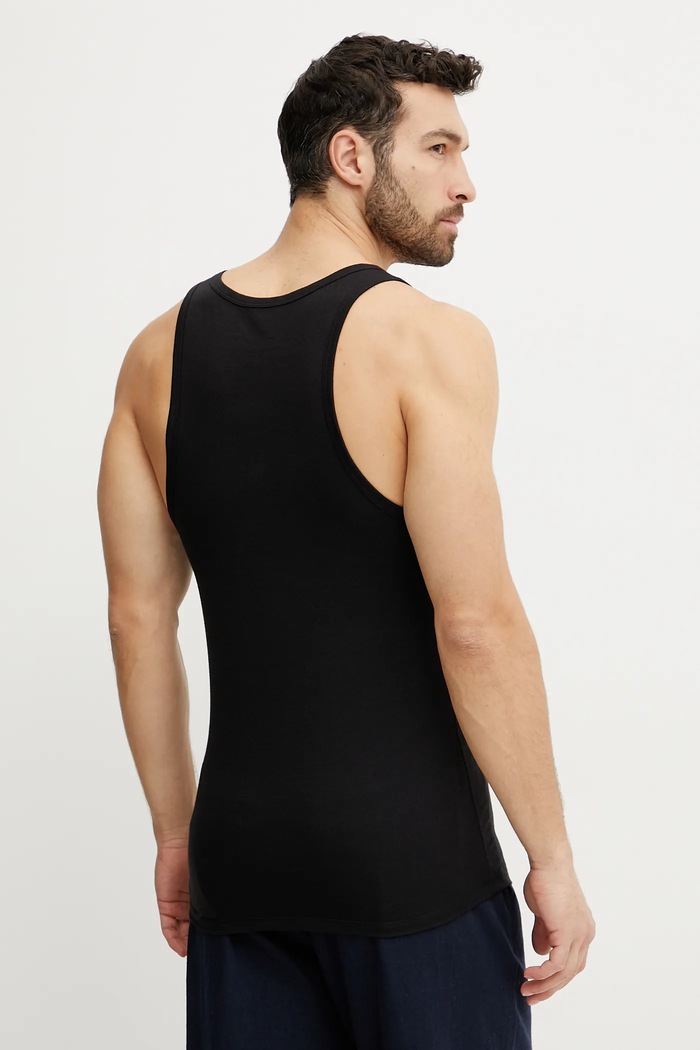 Tričko Calvin Klein Underwear 3-pak LV00NB4184 čierna AA00