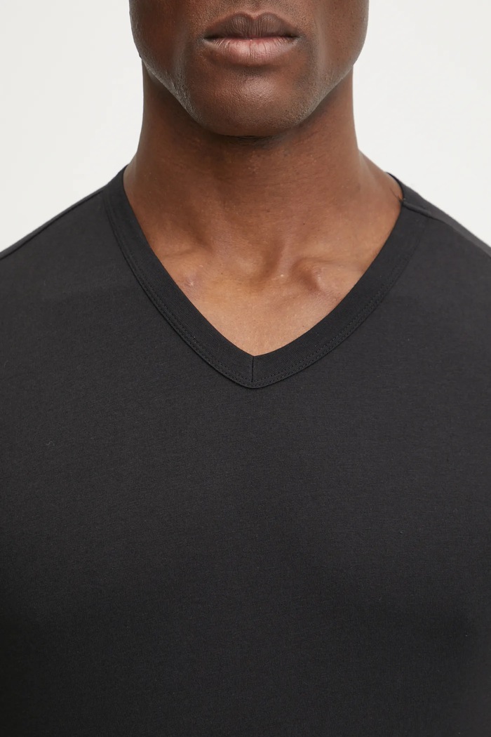 Tričko Calvin Klein Underwear 3-pak čierna LV00NB4186