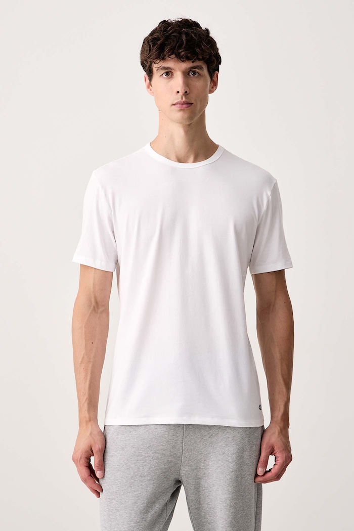 Calvin Klein Underwear Tričko pánske s bavlnou 3-pak biela LV00NB4185
