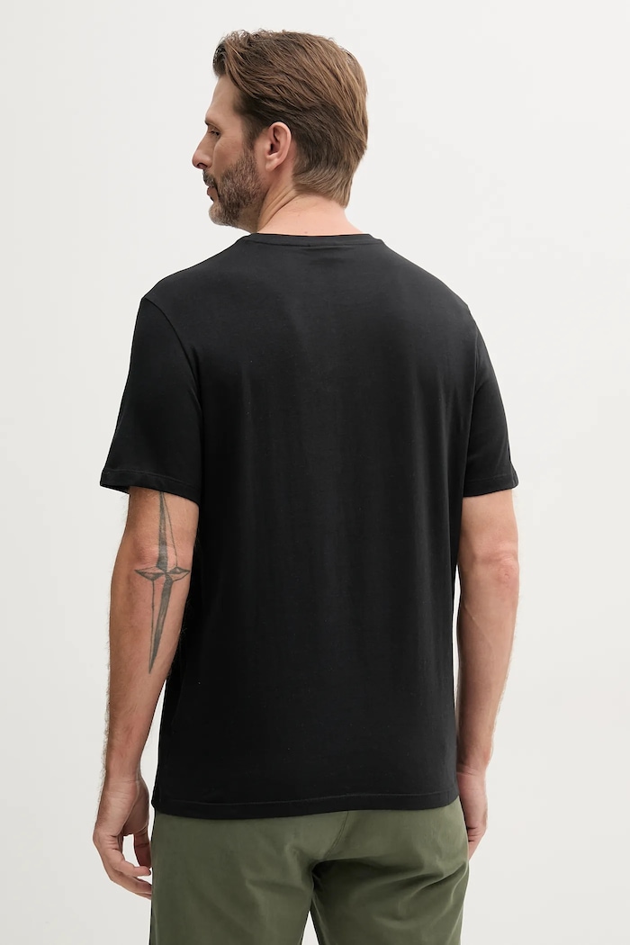 Odjeća Pamučna majica Calvin Klein Jeans LV040HM265 crna
