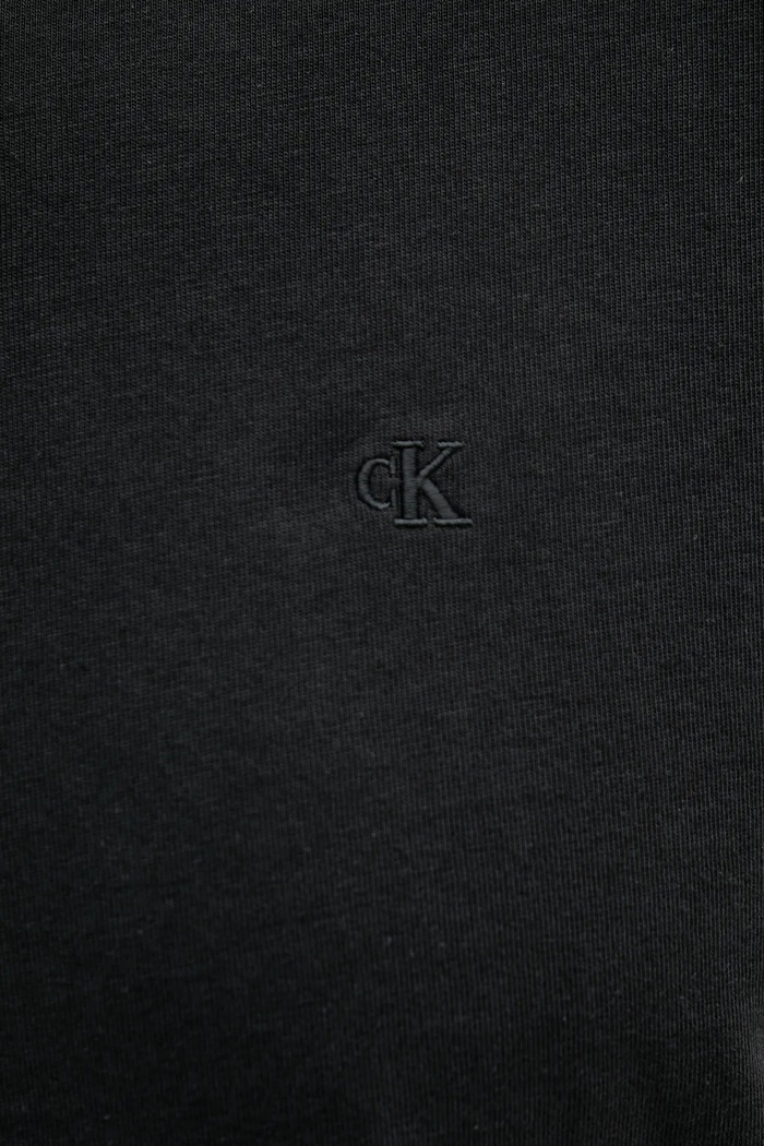 Pamučna majica Calvin Klein Jeans LV040HM265 crna