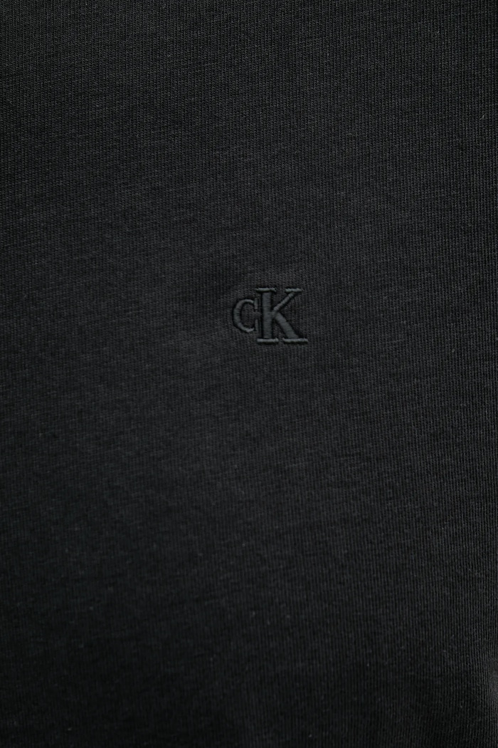 Pamučna majica Calvin Klein Jeans LV040HM265 crna