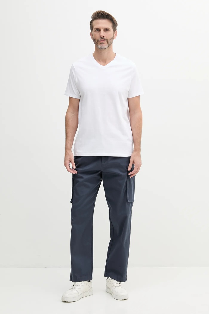 Bavlnené tričko Calvin Klein Jeans LV040HM298 biela AA00