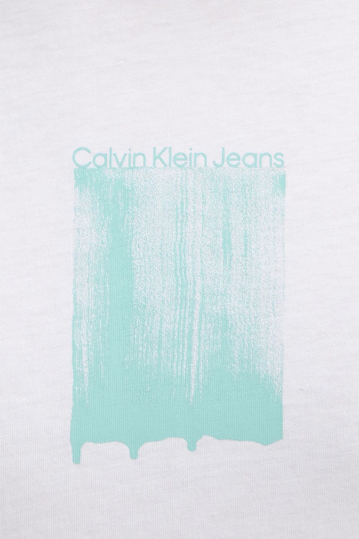 Calvin Klein Jeans t-shirt bawełniany J30J327522 biały