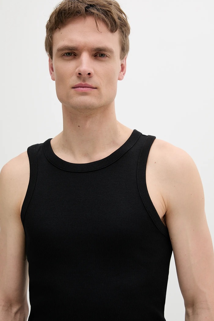 Top Calvin Klein Jeans čierna J30J327269