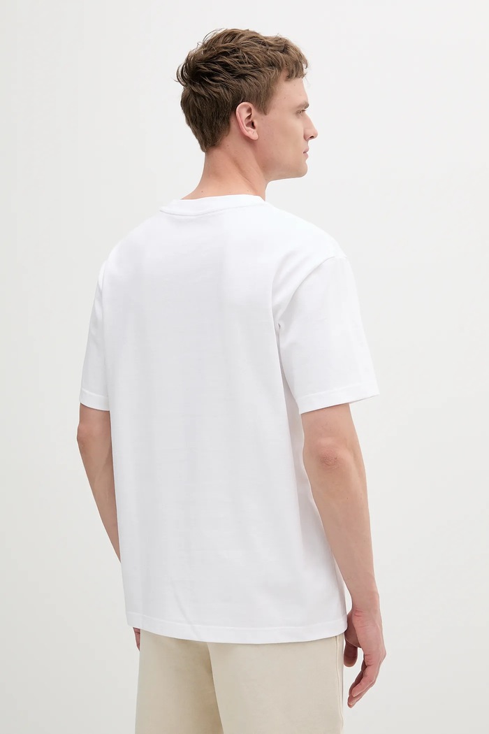 Odjeća Pamučna majica Calvin Klein Jeans LV04RAB811 bijela