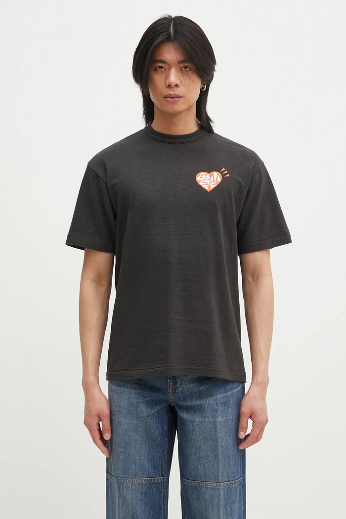 Clothing Human Made cotton t-shirt GRAPHIC T-SHIRT HM29TE001 black
