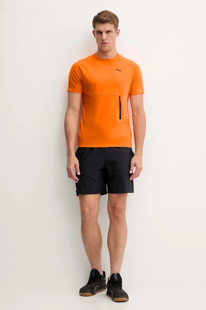 Puma edzős póló 629673 narancssárga AW25